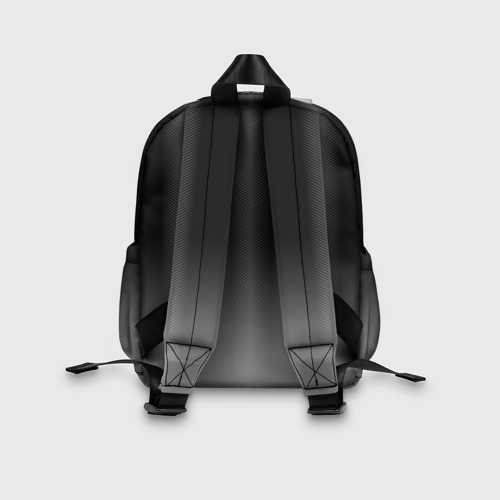 Детский рюкзак 3D с принтом BMW 2018 Black Gradient, вид сзади #2
