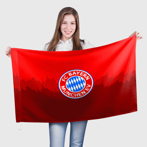 Флаг 3D FC Bayern 2018 Paints