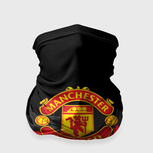 Бандана-труба 3D Manchester United 2018 Paints, цвет 3D печать