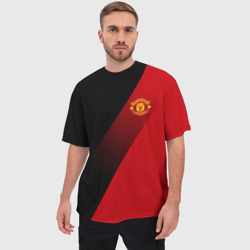 Мужская футболка oversize 3D Manchester United Элита - фото 2