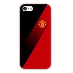 Чехол для iPhone 5/5S матовый Manchester United Элита