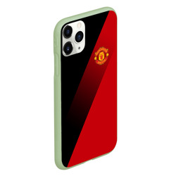 Чехол для iPhone 11 Pro матовый Manchester United Элита - фото 2