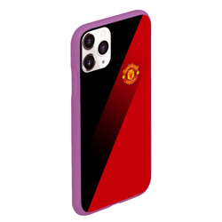 Чехол для iPhone 11 Pro Max матовый Manchester United Элита - фото 2