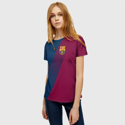 Женская футболка 3D FC Barcelona Barca ФК Барселона - фото 2