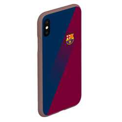 Чехол для iPhone XS Max матовый FC Barcelona Barca ФК Барселона - фото 2