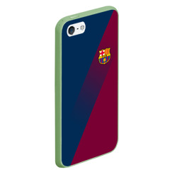 Чехол для iPhone 5/5S матовый FC Barcelona Barca ФК Барселона - фото 2