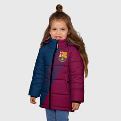 Зимняя куртка для девочек 3D FC Barcelona Barca ФК Барселона - фото 2