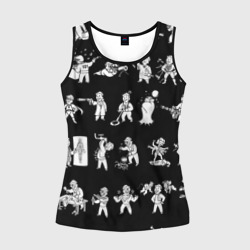 Женская майка 3D Фоллаут : Перки