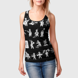 Женская майка 3D Фоллаут : Перки - фото 2