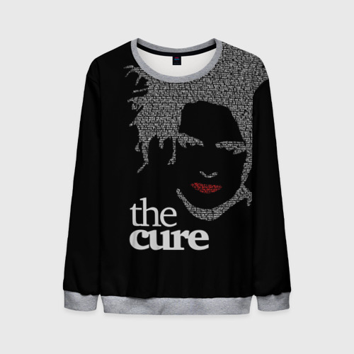 Мужской свитшот 3D The Cure, цвет меланж