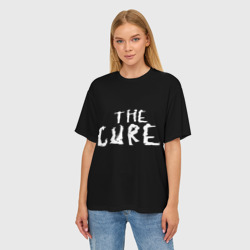 Женская футболка oversize 3D The Cure - фото 2