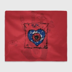 Плед 3D The Cure Wish 1992