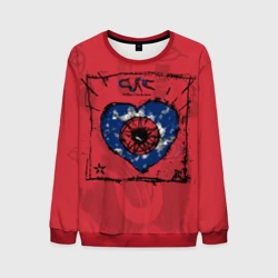 Мужской свитшот 3D The Cure Wish 1992