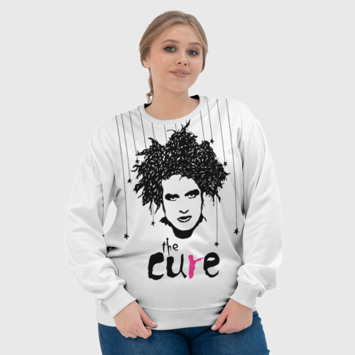 Женский свитшот 3D The Cure, цвет 3D печать - фото 6