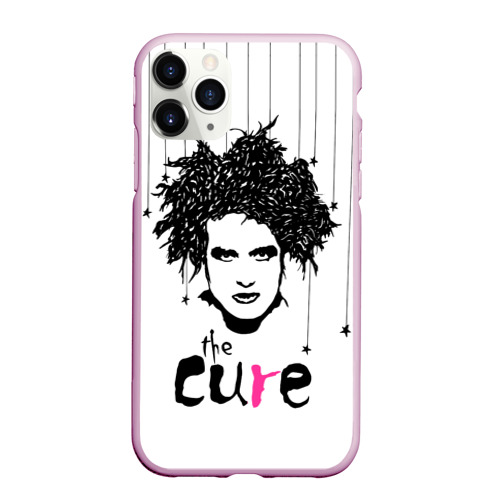 Чехол для iPhone 11 Pro Max матовый The Cure, цвет розовый