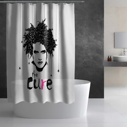 Штора 3D для ванной The Cure - фото 3