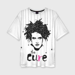 Женская футболка oversize 3D The Cure