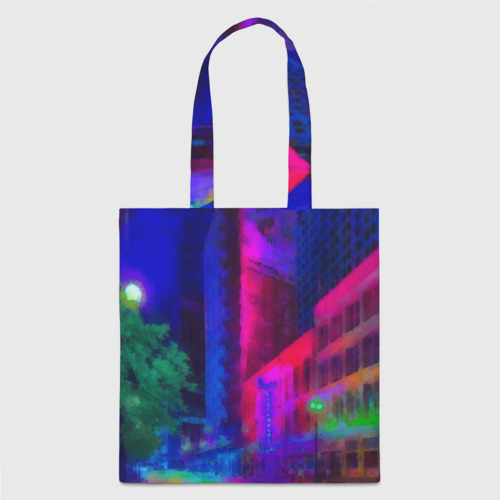 Сумка 3D повседневная Neon city Фото 01 Сумка 3D повседневная Neon city Фото 01