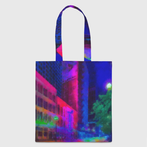 Сумка 3D повседневная Neon city Фото 01 Сумка 3D повседневная Neon city Фото 01