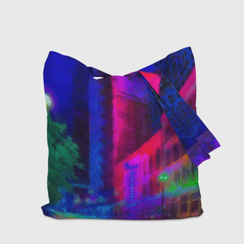 Сумка 3D повседневная Neon city Фото 01 Сумка 3D повседневная Neon city Фото 01