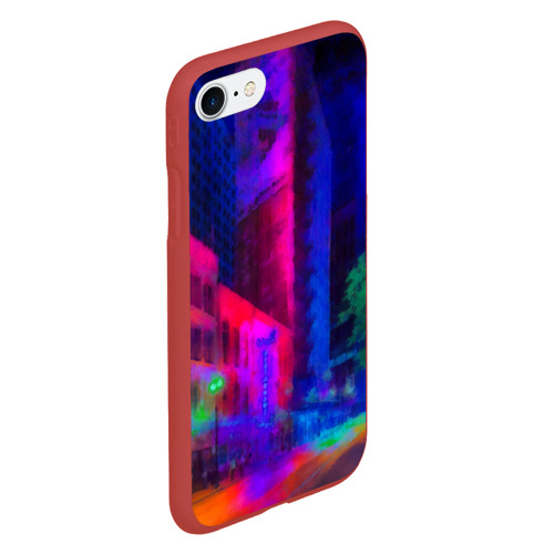 Чехол для iPhone 7/8 матовый Neon city Фото 01 Чехол для iPhone 7/8 матовый Neon city Фото 01