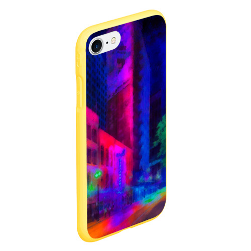 Чехол для iPhone 7/8 матовый Neon city Фото 01 Чехол для iPhone 7/8 матовый Neon city Фото 01