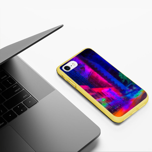 Чехол для iPhone 7/8 матовый Neon city Фото 01 Чехол для iPhone 7/8 матовый Neon city Фото 01