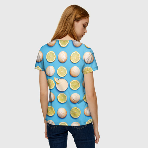 Женская футболка 3D NL, цвет 3D печать - фото 4