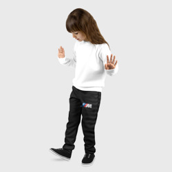 Детские брюки 3D BmW m black & grey - фото 2
