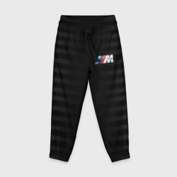 Детские брюки 3D BmW m black & grey