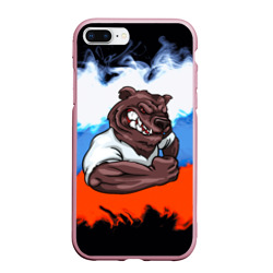Чехол для iPhone 7Plus/8 Plus матовый Медведь