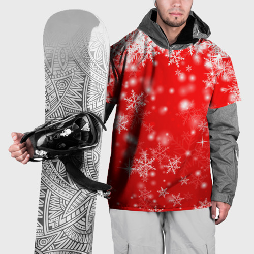 Накидка на куртку 3D Новогоднее чудо 1, цвет 3D печать