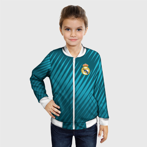 Детский бомбер 3D Real Madrid 2018 Sportwear - фото 3