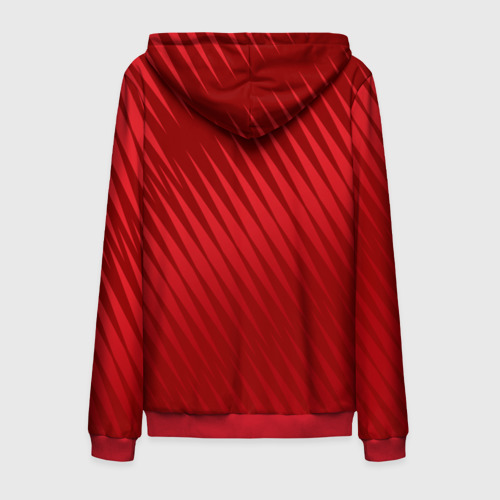 Мужская толстовка 3D на молнии Manchester United Sportwear, цвет красный - фото 2