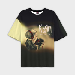 Мужская футболка oversize 3D Korn, got the life