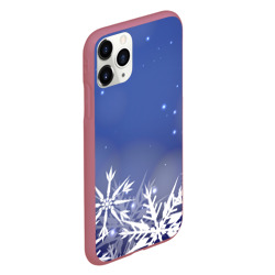 Чехол для iPhone 11 Pro матовый Зима - фото 2