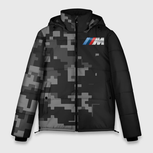 Мужская зимняя куртка 3D BMW БМВ