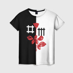 Женская футболка 3D Depeche Mode