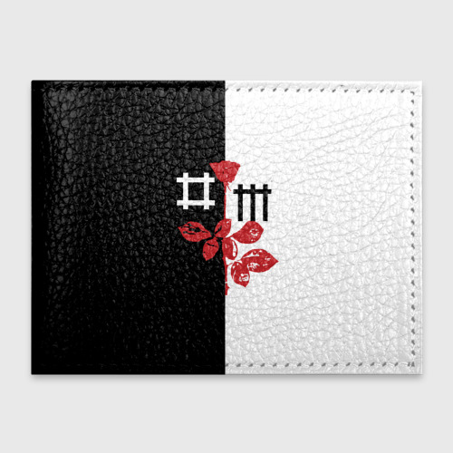 Обложка для студенческого билета Depeche Mode, цвет черный