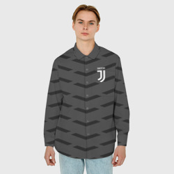 Мужская рубашка oversize 3D Juventus Ювентус - фото 2