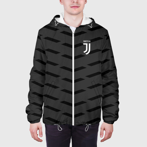 Мужская куртка 3D с принтом Juventus Ювентус, вид сбоку #3