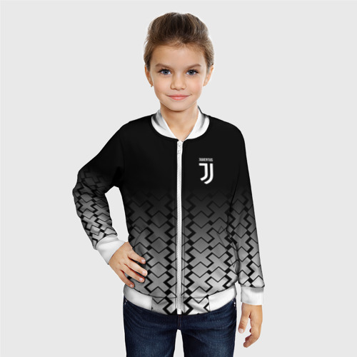 Детский бомбер 3D Juventus 2018 X Sport, цвет белый - фото 3