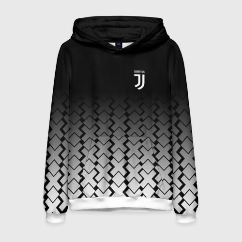 Мужская толстовка 3D Juventus 2018 X Sport, цвет белый