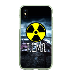 Чехол для iPhone XS Max матовый S.T.A.L.K.E.R. - Т.Ё.М.А