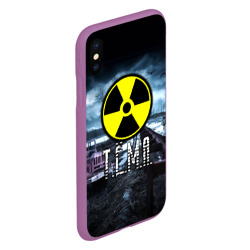 Чехол для iPhone XS Max матовый S.T.A.L.K.E.R. - Т.Ё.М.А - фото 2