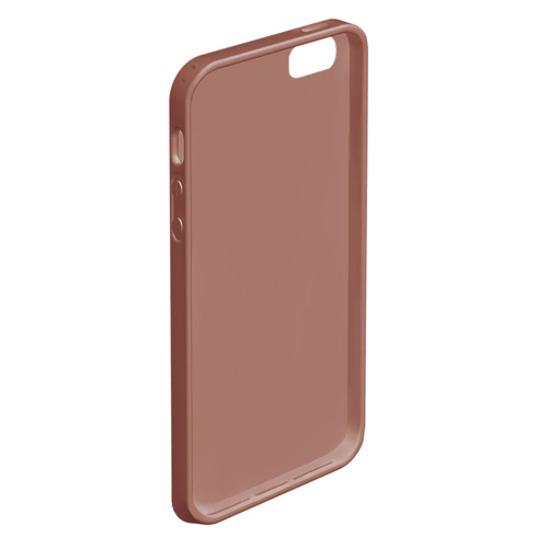 Чехол для iPhone 5/5S матовый S.T.A.L.K.E.R. - Т.Ё.М.А, цвет коричневый - фото 4