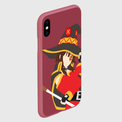 Чехол для iPhone XS Max матовый Megumin стилизованная - фото 2