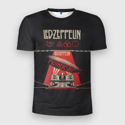 Мужская футболка 3D Slim Led Zeppelin