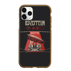 Чехол для iPhone 11 Pro Max матовый Led Zeppelin