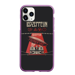 Чехол для iPhone 11 Pro Max матовый Led Zeppelin